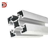 Profilé en aluminium extrudé industriel HD-OB4040Y-Y 2,0 mm, rainure 10, pour rack d'équipement, profilé en alliage d'aluminium 4040