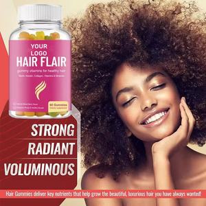 Gomitas de Vitaminas para el Cabello OEM de Entrega Rápida, Complejo Vitamínico con Biotina y Vitaminas C y E, Gomitas para Suplemento Capilar - Product Image 6