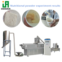 Deze volautomatische productielijn voor babynutriëntpoeder produceert instant babycerealpoeder en babyvoeding.
