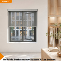 Store banne enroulable coupe-vent Newhoo Outdoor Spring WR100 pour terrasse et gazebo, protection solaire et contre le vent