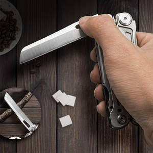 New OEM ODM biểu tượng tùy chỉnh ngoài trời cắm trại gấp Pocket Knife với lưỡi thép không gỉ tiện ích cho sử dụng hàng ngày multitools - Product Image 1