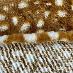 Phổ Biến Bán Buôn Nhà Máy Giá Rắn 15Mm In PV Mềm Giả Đồ Chơi Lông Thú Vải Sang Trọng Cho Đồ Chơi Hàng May Mặc Nhà Dệt - Product Image 6