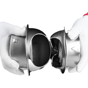 بسعر المصنع ، غطاء تنفيس للمطبخ الخارجي من الفولاذ المقاوم للصدأ مع غطاء عادم للجدار مقاوم للمطر - Product Image 5