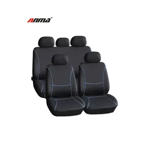 Todas as capas de assento de carro com 9 peças de malha única, protetores respiráveis, cobertura universal para assento de carro