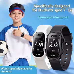 X29-Orologio digitale per bambini, impermeabile fino a 30 m, display luminoso, sveglia, cinturino in gomma, orologio sportivo da polso per studenti - Product Image 2