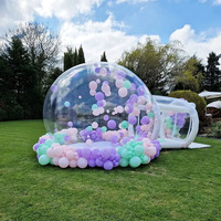 Certificat CE PVC Extérieur Globe Extérieur Clair Bulle Dôme Igloo Tente Transparent Bulle Tentes Ballons Bubble House