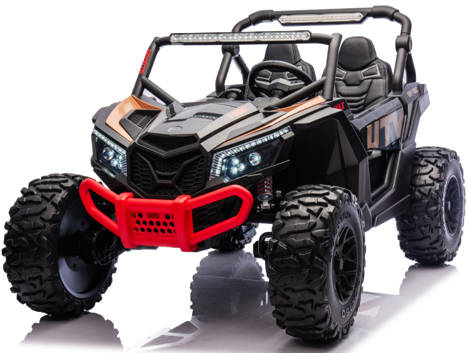 Noir avec enjoliveur noir