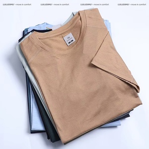 T-shirt Sportiva da <span class=keywords><strong>Uomo</strong></span> a Maniche Corte in 100% <span class=keywords><strong>Lana</strong></span> Merino, Leggera, ad Asciugatura Rapida, Anti-Odore, per Corsa, Escursionismo e Attività all'Aperto - Product Image 4