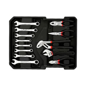 Juego de herramientas de mano con contraseña, de carrito maleta con ruedas, 187 piezas, <span class=keywords><strong>2022</strong></span> - Product Image 3
