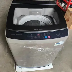 hot selling 20kgs top load big capacity all in one auto washing machine LED touch screen waver washer with dryer