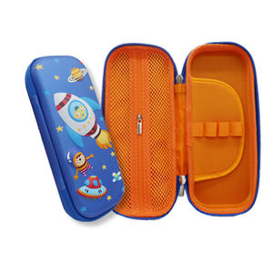 Custom Printed Multifunctional EVA Stationery Box with Big Capacity Zipper Cartoon Design <b>Pencil</b> Case - Product Image 3