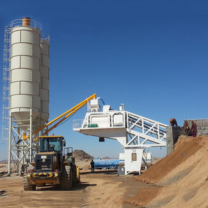 High Quality 25m3/h Capacity <strong>Small</strong> Mobile Hauling <strong>Used</strong> <strong>Concrete</strong> <strong>Batching</strong> <strong>Plant</strong> for <strong>Sale</strong> in Uk - Product Image 4