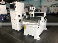Jinan meilleur prix bois routeur cnc 6090 de coupe en métal à bois pour l'aluminium
