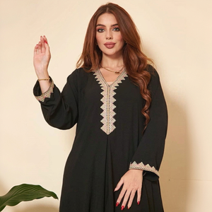 Lace Boho Ethnic Style Southeast <strong>Asian</strong> Women's Flared <strong>Maxi</strong> <strong>Dress</strong> for Show ODM - Product Image 4
