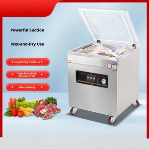 Machine d'emballage sous vide avec alimentation automatique par film étirable, scelleuse thermoformante pour l'emballage de barquettes alimentaires - Product Image 4