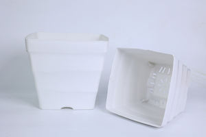 Pots de pépinière carrés en plastique PP à paroi épaisse, grande capacité, pour serre, ferme, patio - Prix usine - Product Image 6