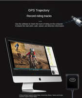 Écran tactile de 4 pouces à double objectif pour moto DVR Dash Camera 1080p Video Recorder