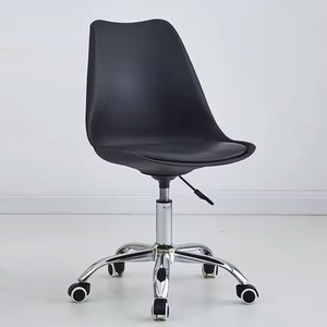 Tabourets de <span class=keywords><strong>bar</strong></span> scandinaves réglables avec fonction inclinable, pivotants à 360 degrés, en plastique, écologiques, pour la maison, le bureau, l'hôtel, la salle à manger - Product Image 1