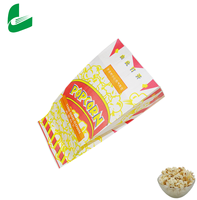 Sacs en papier pour pop-corn au micro-ondes, emballage décoratif personnalisé