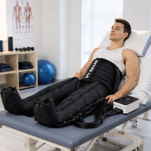 Système de thérapie par compression d'air pour le corps entier à usage domestique, 6 chambres, masseur sans fil rechargeable avec plusieurs manchons - Product Image 3