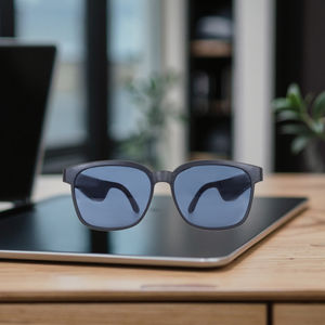 BGE30 Lunettes Intelligentes Bleues avec Assistant IA et Traduction en Temps Réel, Fonctionnalités d'Appels et de Lecture Audio par Bluetooth - Product Image 1