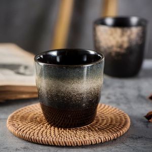 Taza de Café de Cerámica Retro Creativa Japonesa, Fabricada a Mano con Acabado de Horno a Alta Temperatura, Capacidad de 150 ml - Product Image 3