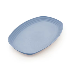 จานทรงรีเป็นมิตรกับสิ่งแวดล้อมจานทรงรีทำจากฟางข้าวสาลีถาดนึ่งและ<span class=keywords><strong>อบ</strong></span>แบบเรียบง่ายใช้ในบ้าน - Product Image 5