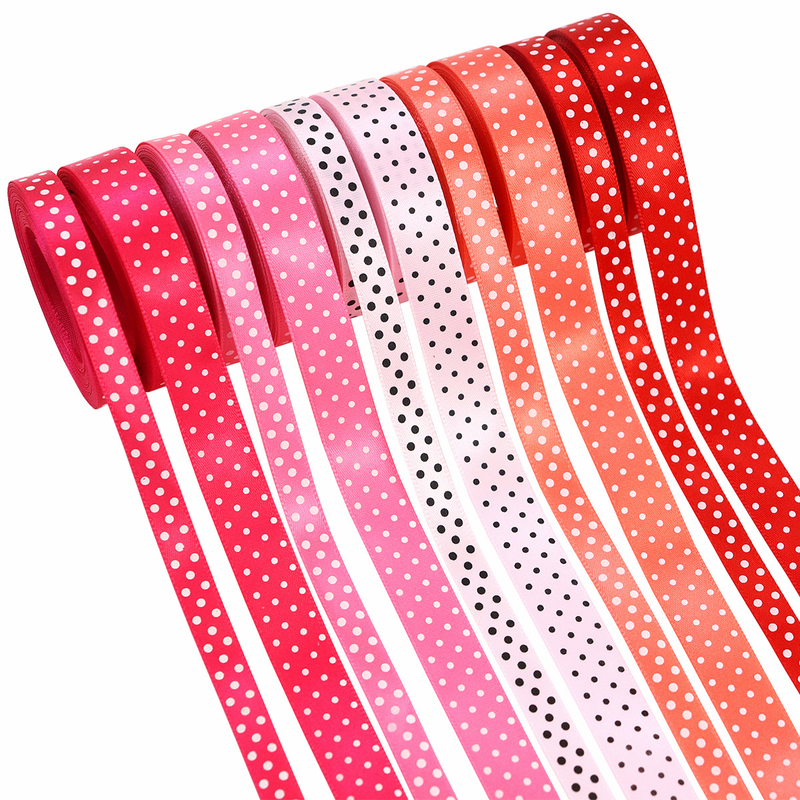 Custom 4CM 100Y Solid Color Polyester