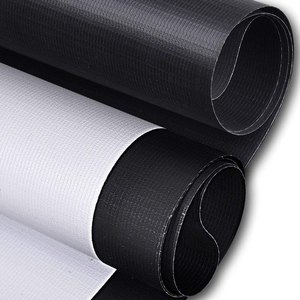 Salange — écran de projecteur rétractable, 84 pouces, 16:9 HD, large, noir, manuel, pour cinéma, maison, bureau et jeu vidéo - Product Image 5