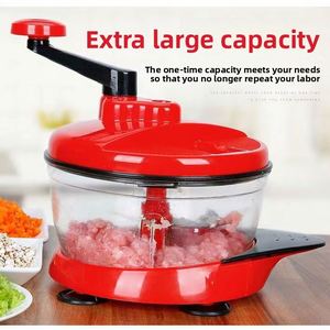 Hachoir manuel multifonctionnel pour légumes rouges, aliments pour bébés et viande - Product Image 5