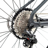 Vélo Électrique Tout-Terrain OEM en Gros avec Cadre en Alliage d'Aluminium 48V, 29/27,5 Pouces, Moteur Central Sans Fil 250W, 12 Vitesses, Freins à Disque Hydrauliques