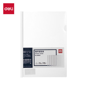 Deli 5901ES Porte-documents A4 15mm avec clip à tige, organiseur en PVC, classeur pour documents - Product Image 3