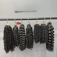 Prix d'usine – Extensions de cheveux bouclés bruts birmans alignés sur les cuticules, pré-bouclées, naturelles, en vrac, pour tresses et crochets, cheveux humains