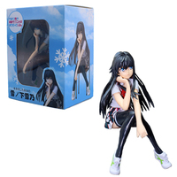 Cadeau promotionnel Anime PVC poupée fille Figure mon adolescent Yukino Yukinoshita Action à collectionner modèle jouet