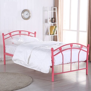 Usine exportation <span class=keywords><strong>bas</strong></span> prix enfants meubles de chambre à coucher <span class=keywords><strong>simple</strong></span> en métal de <span class=keywords><strong>lit</strong></span> d'enfant - Product Image 1