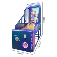 Offre Spéciale : Machines de Jeu de Basketball Électroniques d'Arcade pour Adultes, à Monnayeur, pour Intérieur, Fabrication Industrielle