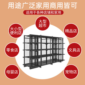 Rd Supermarket <b>Shelves</b> 36 Layer Mesh Grid Heavy Duty Adjustable Storage <b>Racks</b> For Store And Home Use - Product Image 1