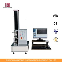 Precio barato 2KN Máquina de prueba de flexión de compresión de tracción universal de caucho plástico