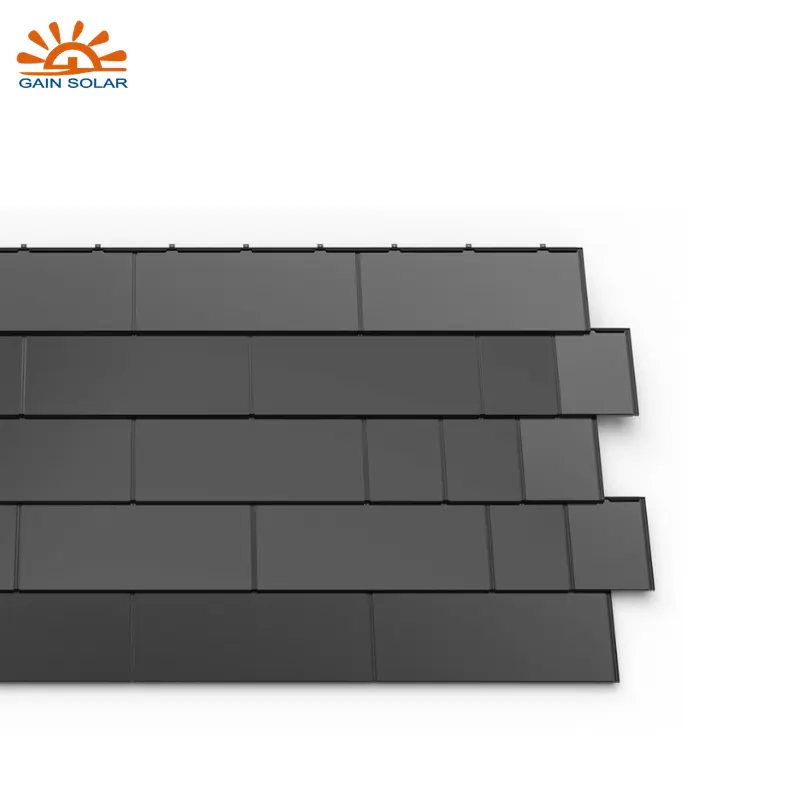 Smart Green Building 30W Pv Panel Photovoltaic Solar Roofing Flexible Panels Solar Tile For Roof