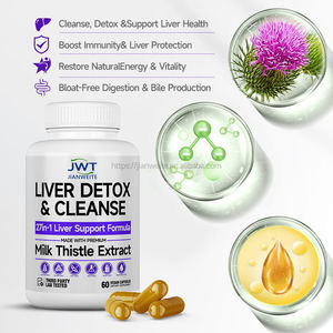 Capsules d'extrait de chardon-Marie et de NAC les plus vendues pour la santé du <span class=keywords><strong>foie</strong></span>, avec graines végétales et antioxydants naturels - Product Image 5