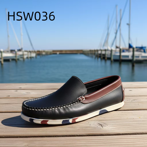 LXG, Chaussures Penny en <span class=keywords><strong>Cuir</strong></span> Plein Grain Vert Sauge de Qualité Supérieure pour Événements Communautaires, Idéales pour l'Exploration Urbaine, pour Hommes, Chaussures de Marche Confortables en Promotion HSW037 - Product Image 3