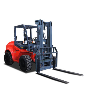 Produits les plus vendus Prix usine Petits chariots élévateurs tout-terrain 2x4 et 4x4 de 3 tonnes et 3,5 tonnes pour tous terrains accidentés - Product Image 5