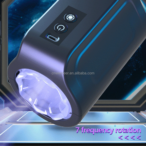 Il nuovo masturbatore maschile ricaricabile rotante a 7 frequenze, economico, ha un basso rumore e una potenza elevata, rendendolo comodo per l'uso privato. - Product Image 5