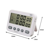 Timer Siklus Siswa Jam Alarm Dapur Membuat Kue 2 Set Waktu