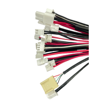 Kabel Harness Elektronik Kustom Grosir, Konektor Kabel Listrik Tunggal 2/3/4/5/6/7/8/9/10/11P