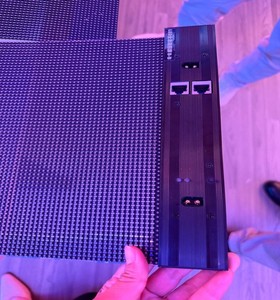 P3.91 LED Transparent <b>Display</b> for Glass Window with Perforated Panel Design - Product Image 2