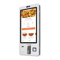 Kiosque de paiement interactif en libre-service de 21,5 pouces, distributeur automatique à écran tactile pour la commande automatique dans les restaurants