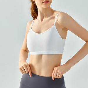 Reggiseno sportivo elastico alla moda di nuovo Design con bellissimo gilet da Yoga da ragazza Sexy e reggiseno Fitness realizzato in Spandex - Product Image 4