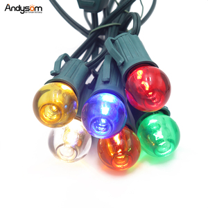 <span class=keywords><strong>G30</strong></span> Bóng Đèn LED Hình Cầu Giáng Sinh Ngoài Trời Trơn Trong Suốt Cho E12 Đèn Dây Trang Trí Ngày Lễ - Product Image 1