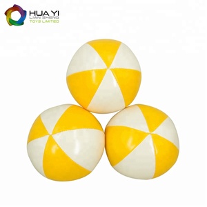 6 pannelli di contatto palloni da giocoliere in morbida pelle sintetica colorata e resistente pallina da giocoliere per bambini e adulti - Product Image 4